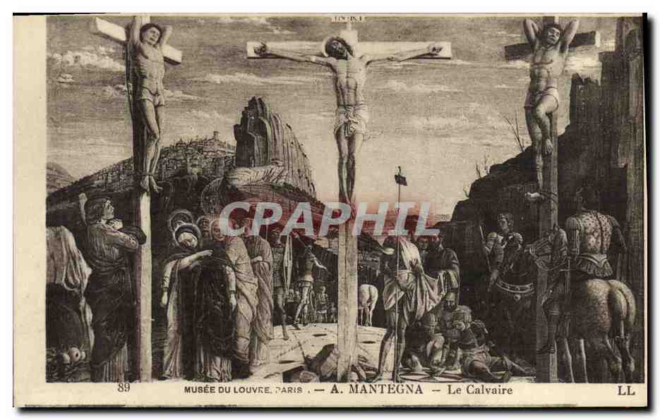 CPA Musee du Louvre Paris A Mantegna La Calvaire