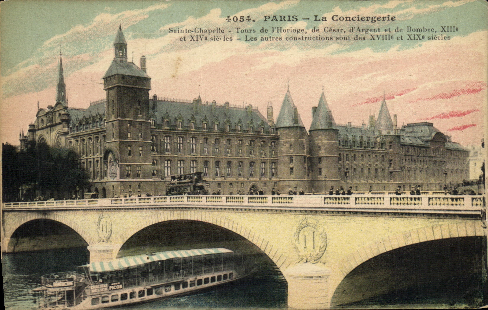 CPA Paris La Conciergerie Peniche
