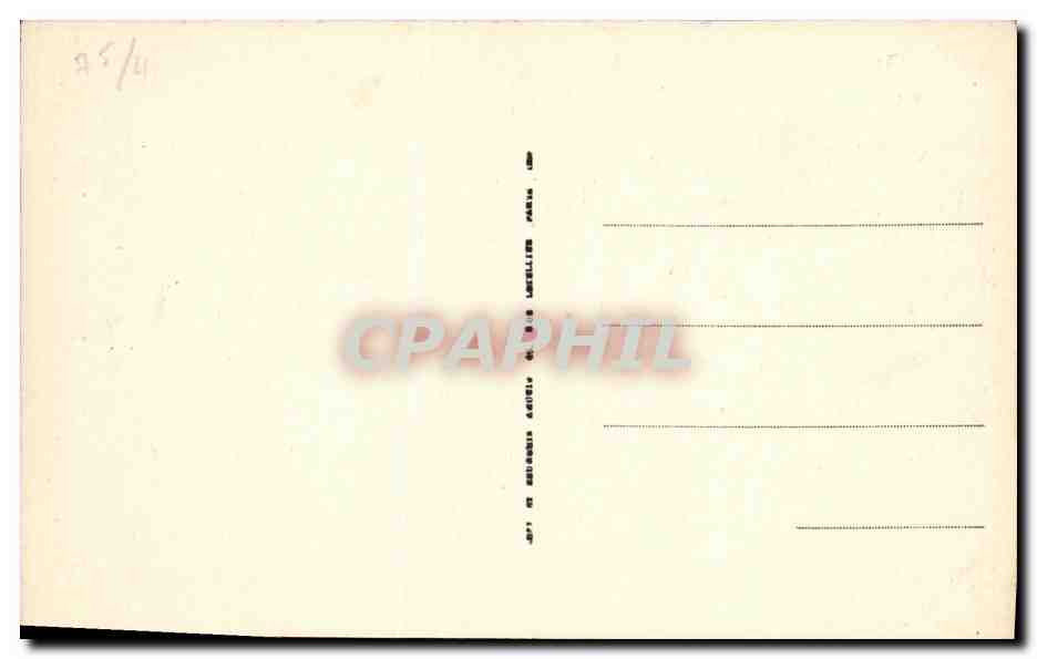 CPA Paris Notre Dame Le tresor Reliquaire de la Sainte Couronne d epines — Verso