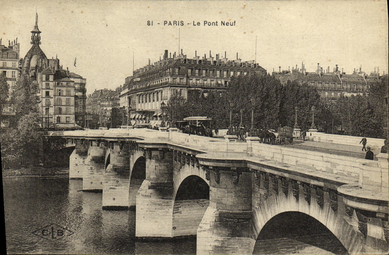 CPA Paris La Pont Neuf
