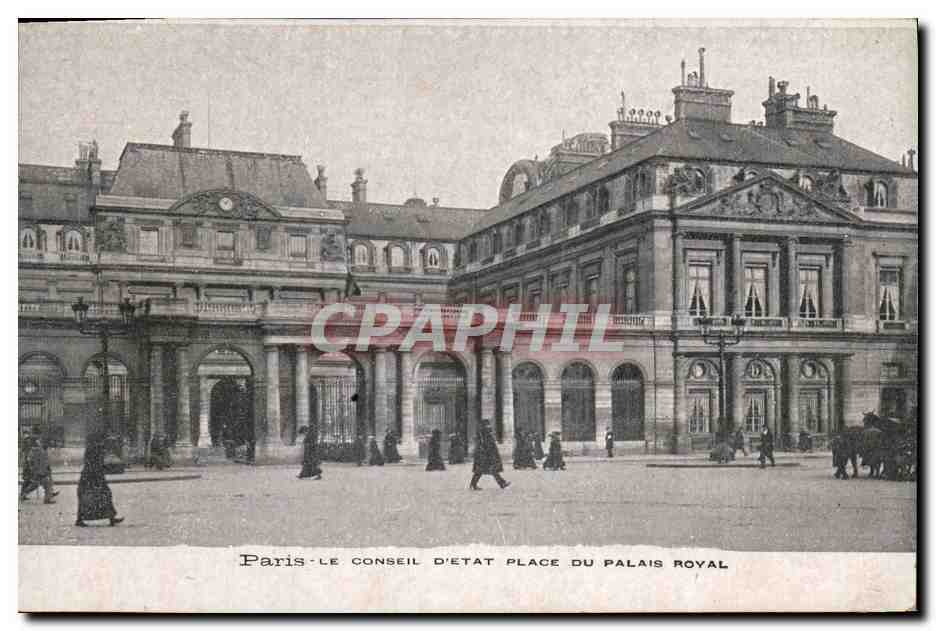 CPA Paris Le Conseil D Etat Place Du Palais Royal