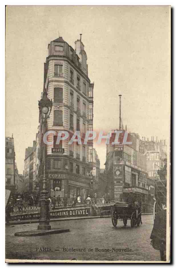 CPA Paris Boulevard de Bonne Nouvelle