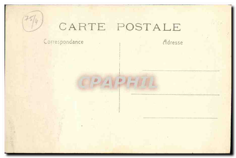 CPA Paris Notre Dame L abside — Rückseite