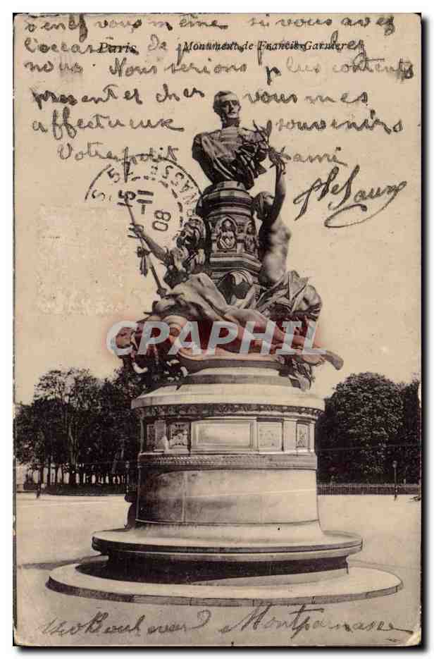 CPA Paris Monument Francis Garnier