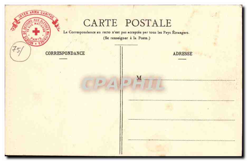 CPA Paris Musee De L Armee salle Turenne Habit que portait Bonaparte a la bataille de Marengo Militaria Napoleon 1er — Rückseite