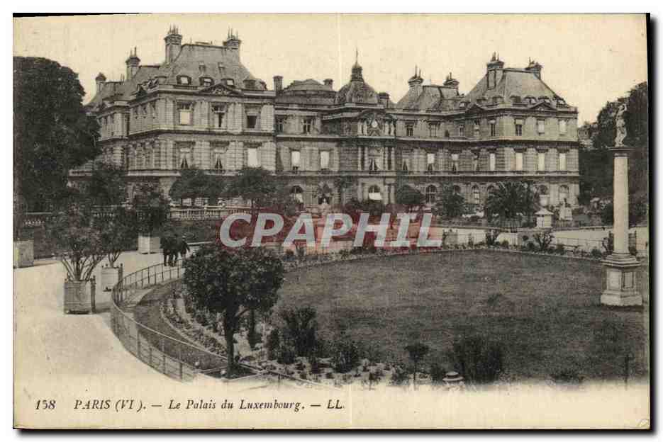 CPA Paris La Palais du Luxembourg