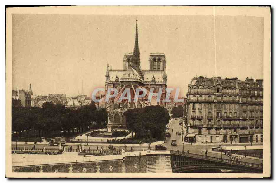 CPA Paris Notre Dame L abside