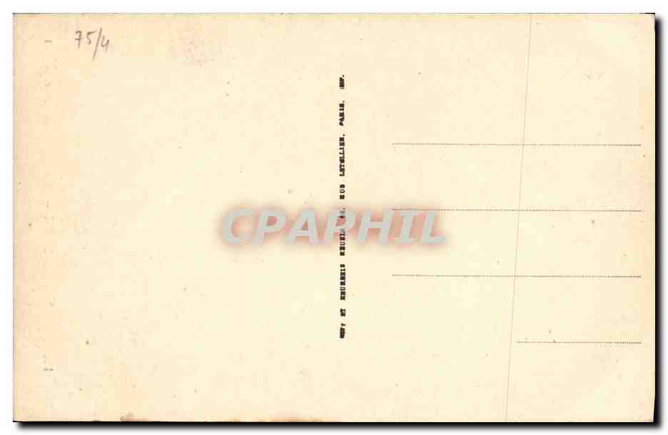 PARIS — NOTRE-DAME — Bas-Côté du chœur — ND — 861 — Verso