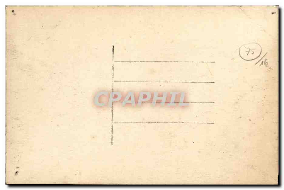 CPA Paris Bois de Boulogne Le lac Le chalet des Iles — Verso