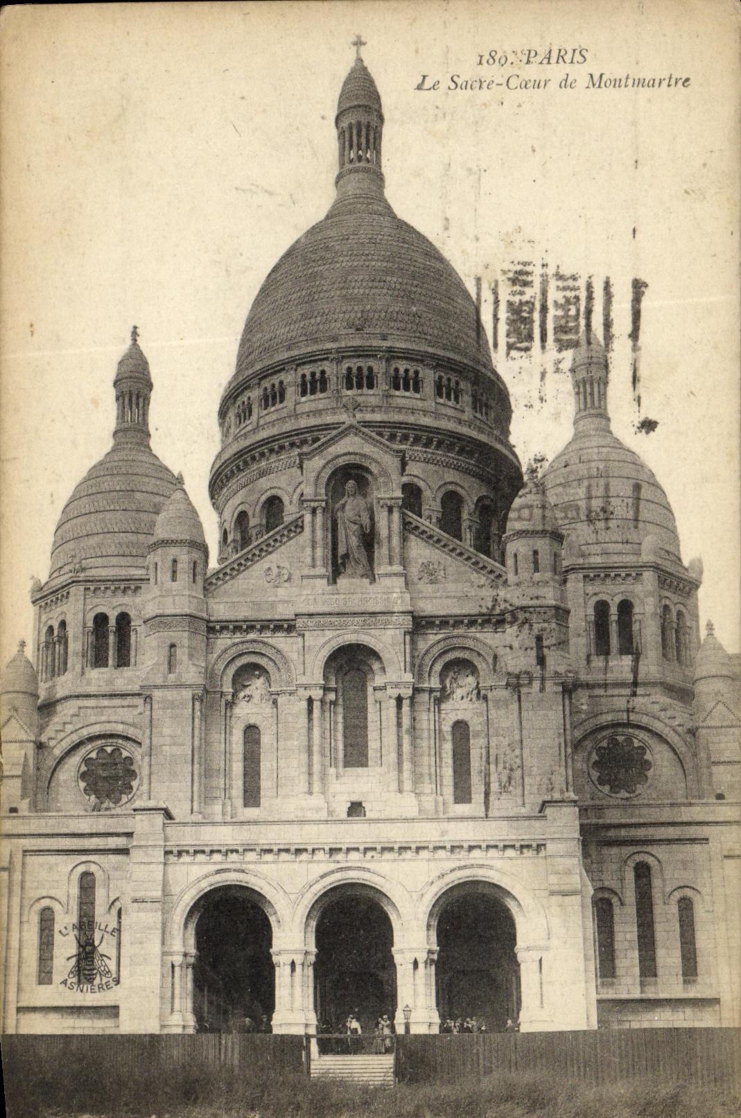 CPA Paris Du Sacre Coeur de Montmartre