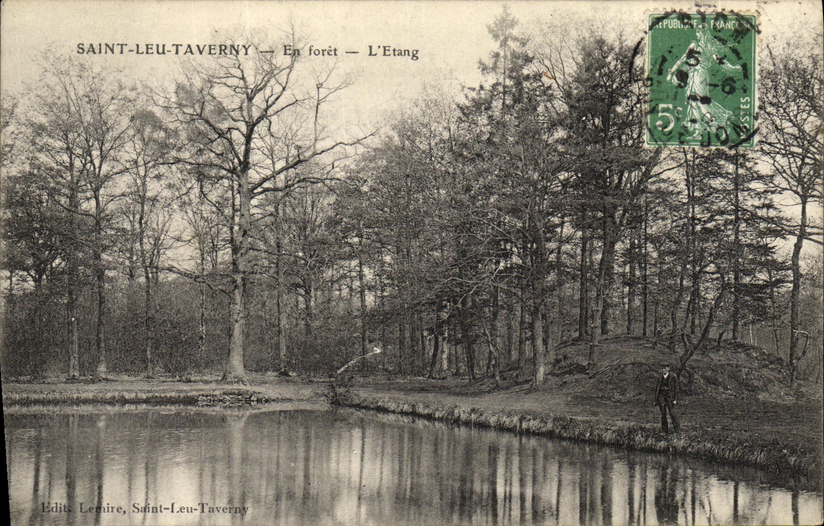Saint-Leu-Taverny — En forêt — L'Étang — Édit. Lemire, Saint-Leu-Taverny