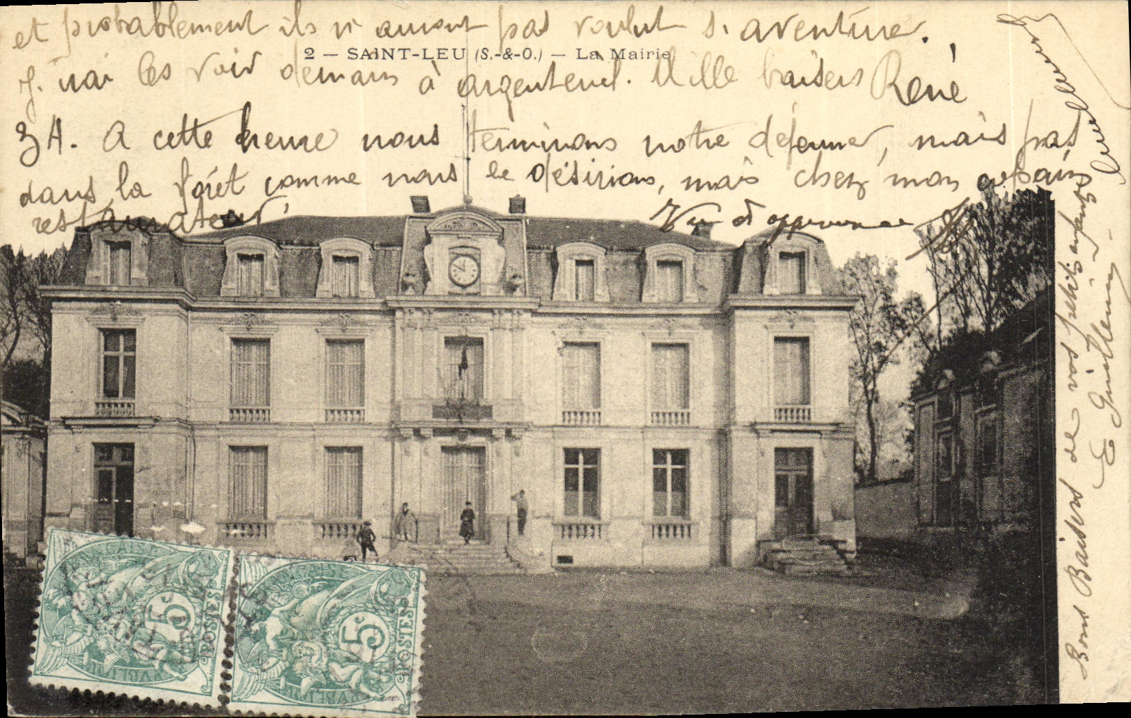 CPA Saint Leu La mairie