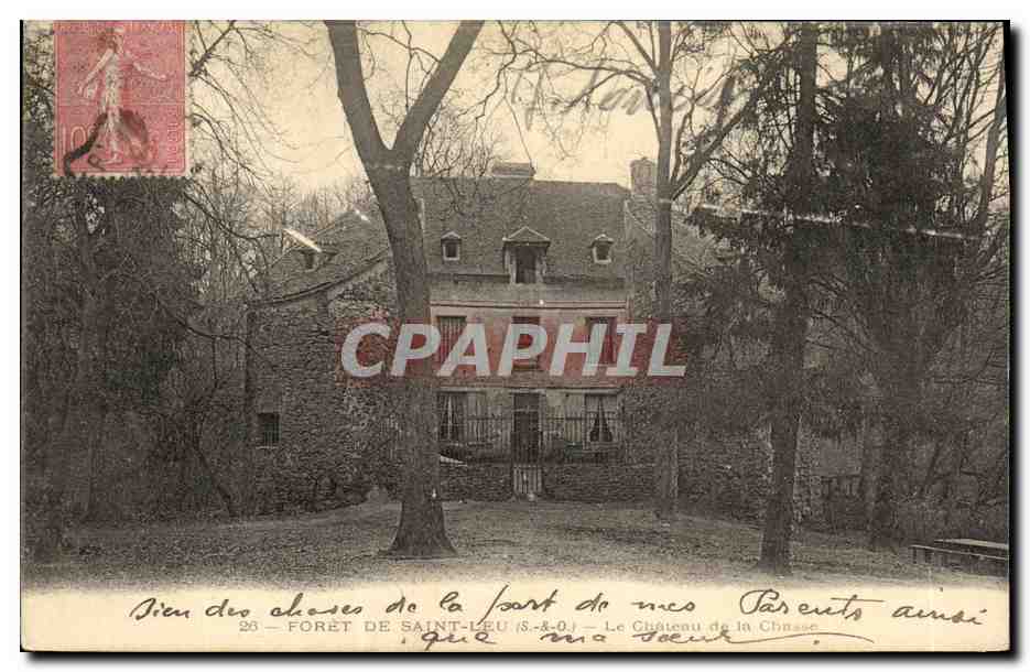CPA Saint Leu Foret De Le Chateau de la Chasse