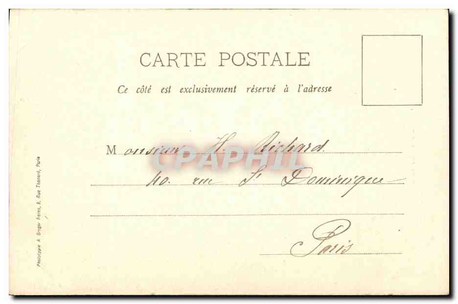 CPA Saint Leu Fontaine De Boissy — Back