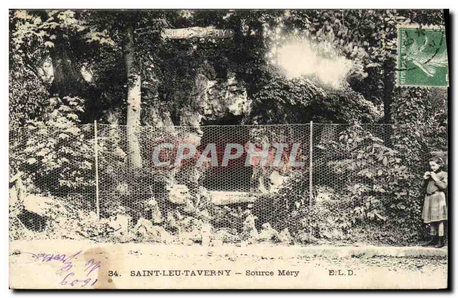 Saint-Leu-Taverny — Source Méry — E.L.D.