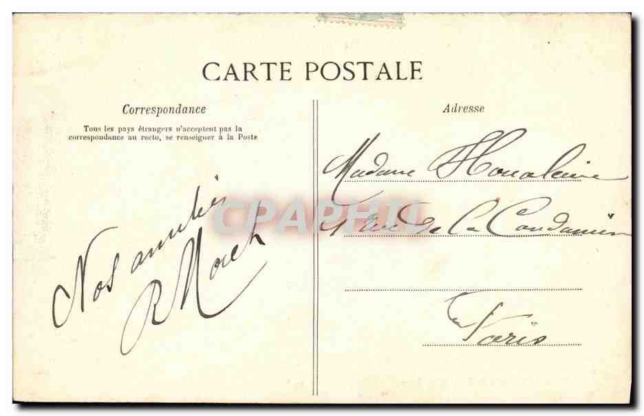 Saint-Leu-Taverny — Grande rue — C. L. C. — Verso