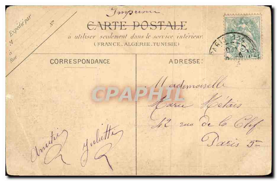 CPA Saint Leu Vue Generale — Rückseite