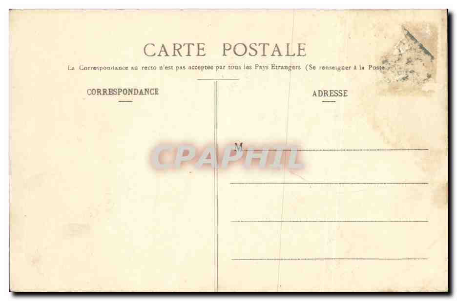 CPA Saint Cloud La Lanterne de Diogene en 1820 d apres DEvelly — Rückseite