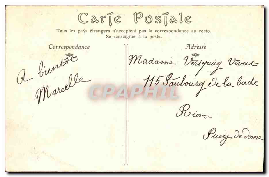 CPA Saint Leu Vue Prise de L Ancienne Carrierere — Rückseite