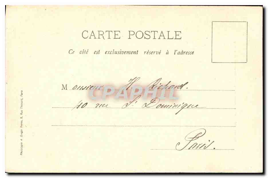 CPA Saint Leu En Foret L Eauriette Chemin Des Claies — Rückseite