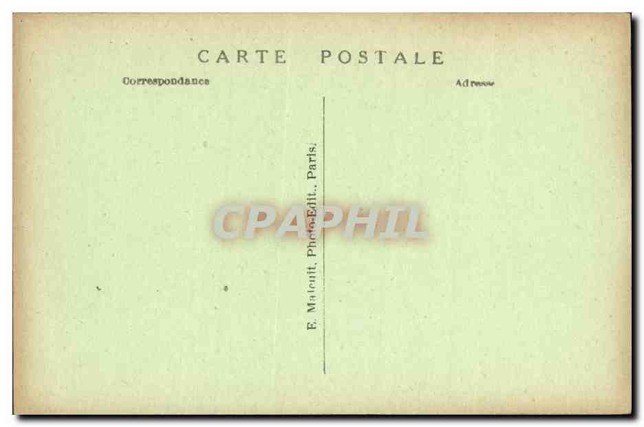 CPA Jeanne d Arc Print dans L Eglise de Sevres — Rückseite