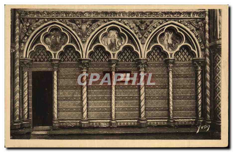 CPA Paris Interieur de la Sainte Chapelle Oratoire de Louis XI