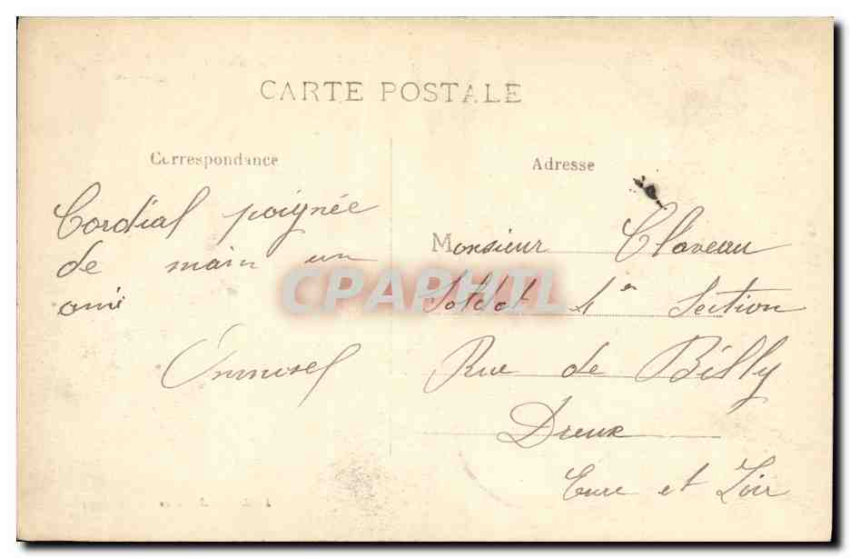 CPA Suresnes Fort du mont Valerien Vue generale Militaria — Rückseite