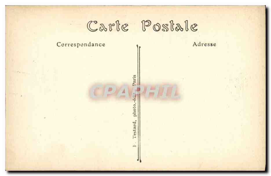 CPA Suresnes Rue Emile Zola Banque Credit Lyonnais  — Rückseite