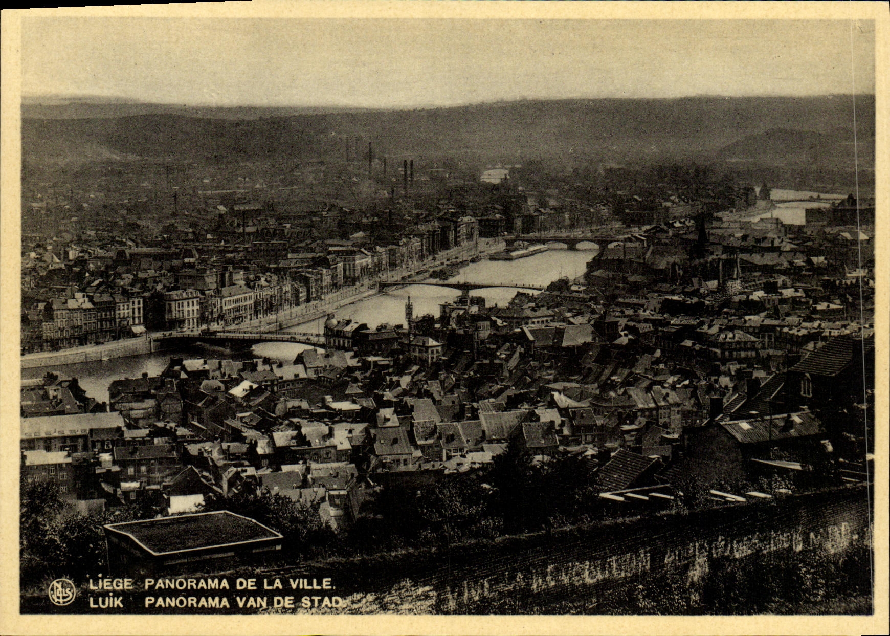 CPA Liege Panorama de la ville 