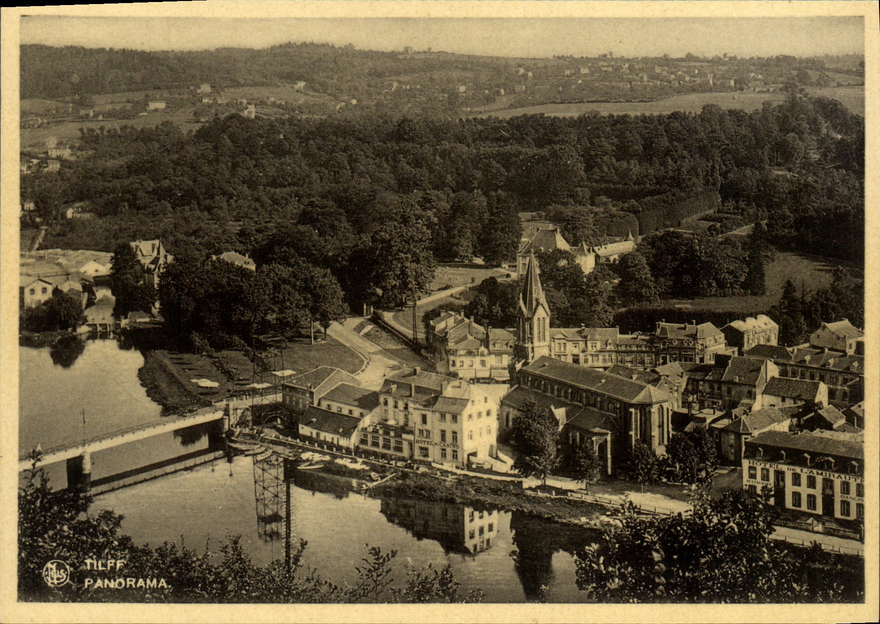 CPA Tilff Panorama