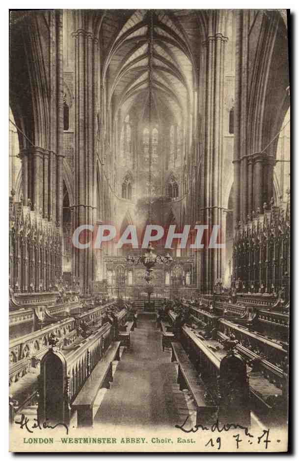 CPA London Westminster Abbey Choir East