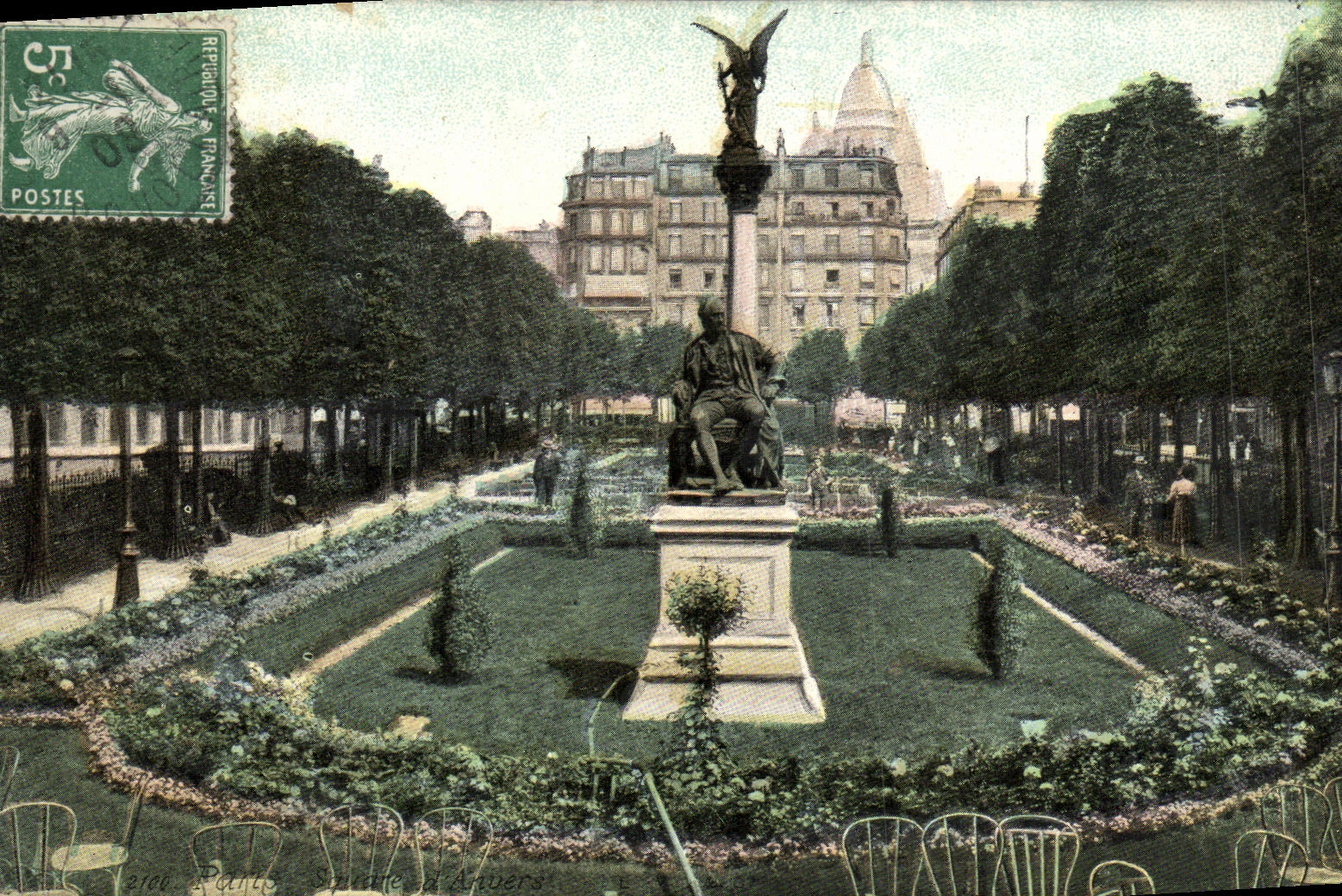 CPA Paris Square d Anvers