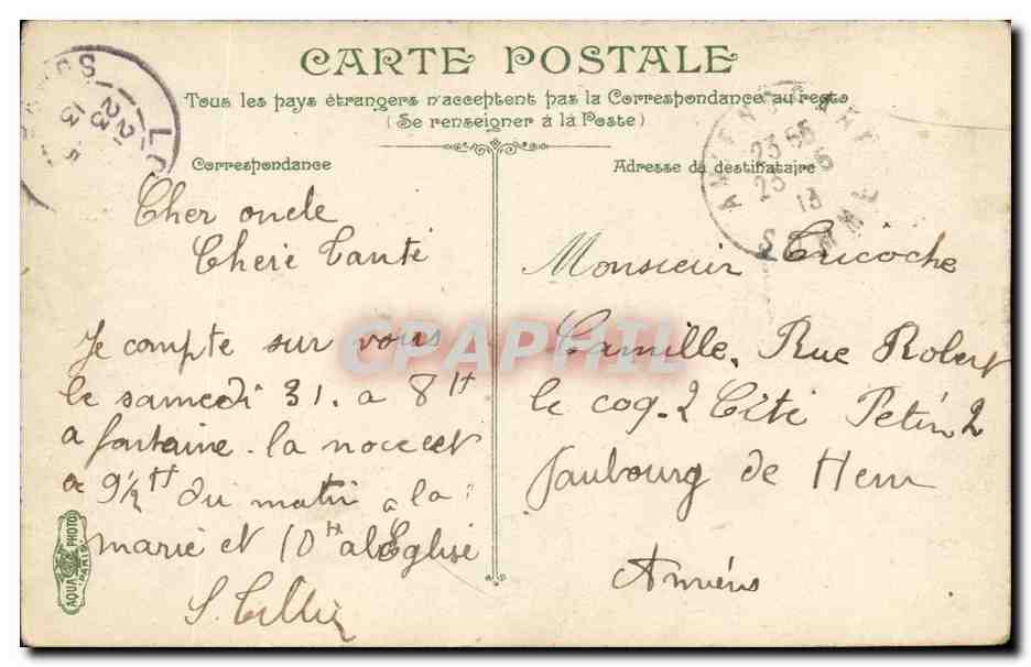 CPA Middelkerke Excelsior Hotel et la digue  — Rückseite