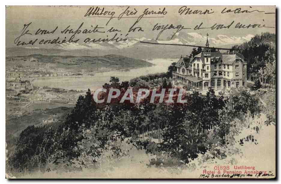 CPA Uetliberg Hotel Pension Annabourg