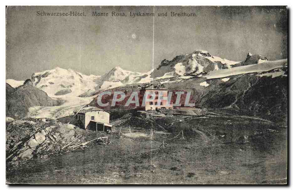 CPA Schwarzsee Hotel Rosa Lyskamm Und Breithorn