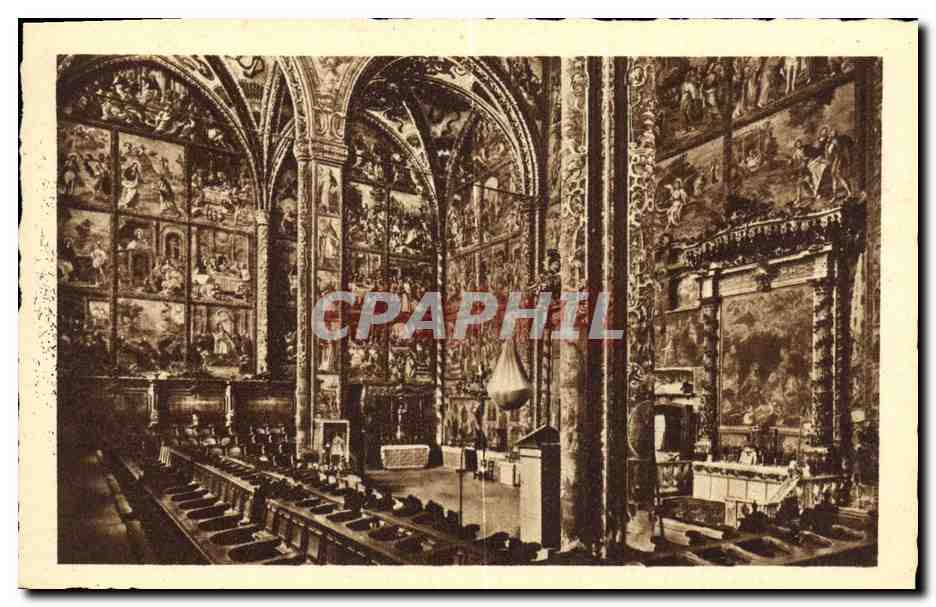 CPA Napoli S Chiara Choeur du monastere