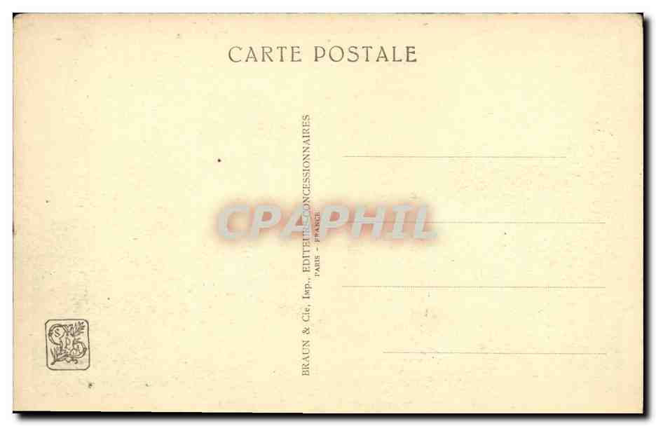 Südlicher Algerischer Rahmen — Internationale Kolonialausstellung — Paris 1931 — Charles Plomala, Arch. — Rückseite