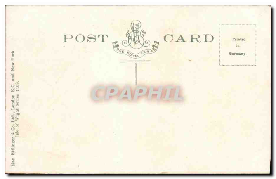 CPA The Pier Shanklin Isle of Wight  — Rückseite
