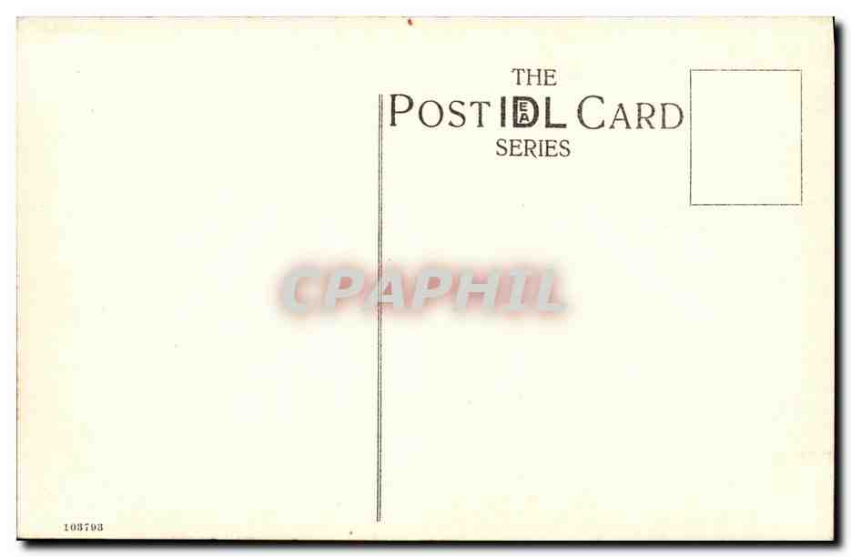 CPA Shanklin Hollier s Hotel Old Village Isle of Wight  — Rückseite