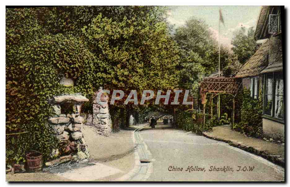 CPA Chine Hollow Shanklin Isle of Wight 