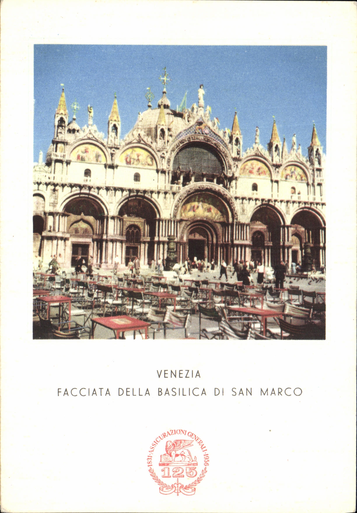 CPA Venezia Facciata Della Basilica Di San Marco
