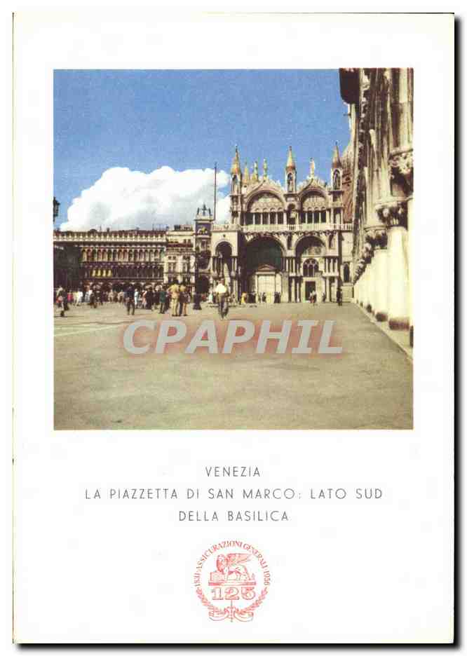 CPA Venezia La Plazzetta Di San Marco Lato Sud Della Basilica