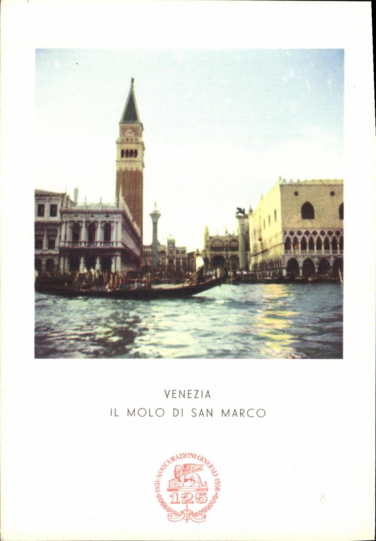 CPA Venezia Il Molo Di San Marco