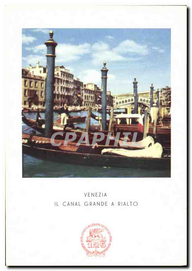 CPA Venezia Il Canal Grande A Rialto