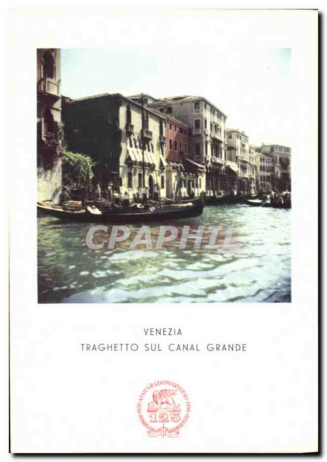 CPA Venezia Traghetto Sul Canal Grande