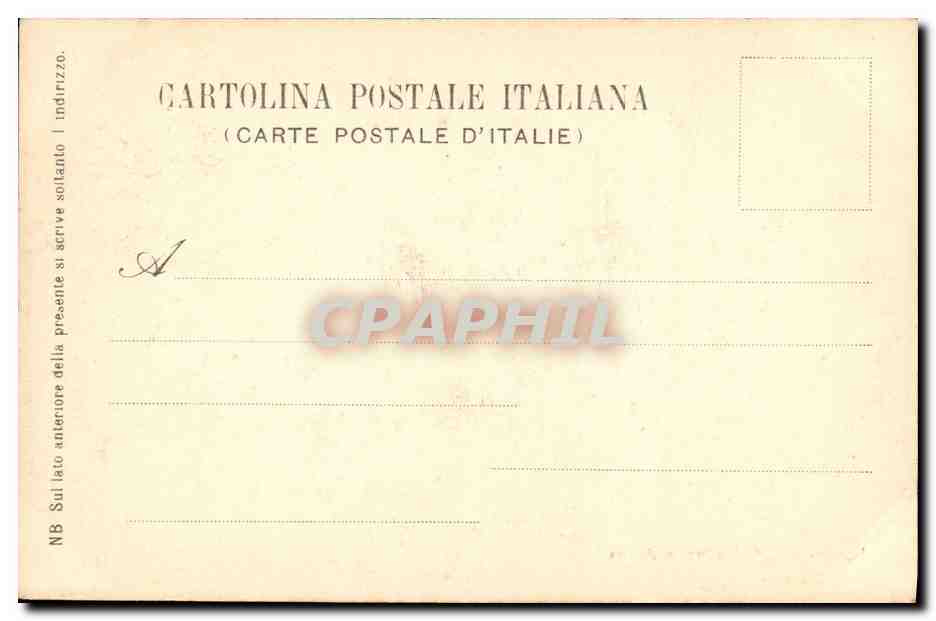 CPA Verona Interno dell Anfiteatro Arena — Rückseite