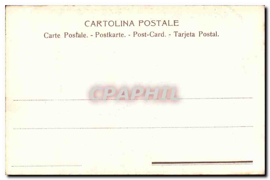 CPA Verona Piazza Erbe Colonna S Marco — Rückseite