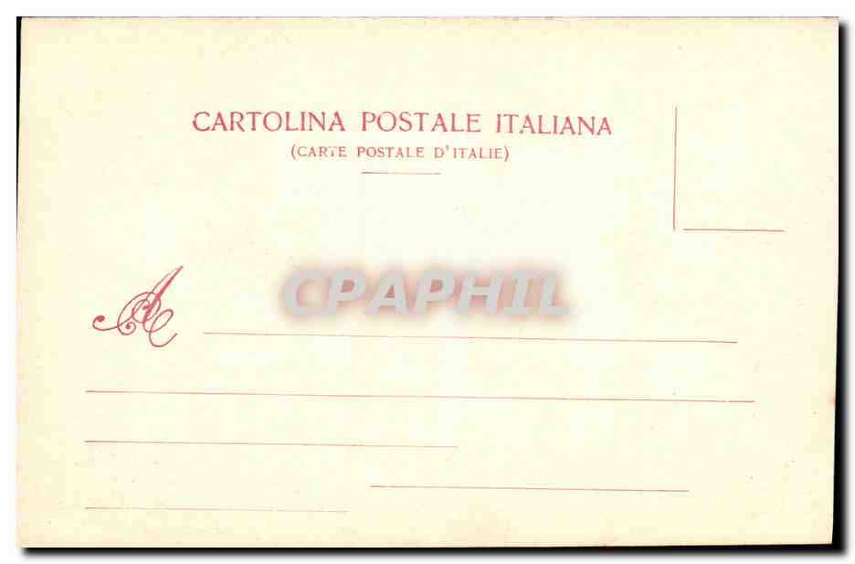 CPA Milano Dettaglio Del Duomo — Verso