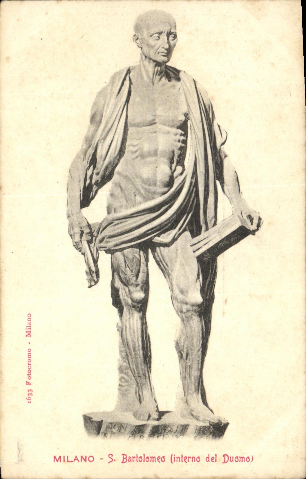 CPA Milano S Bartolomeo Interno del Duomo