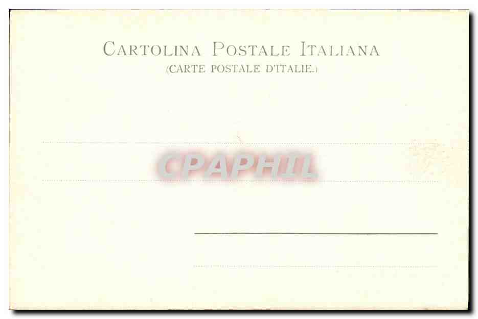 CPA Milano Chiesa Delle Grazie — Rückseite